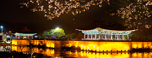 韩国庆州东宫和月池：新罗历史的见证