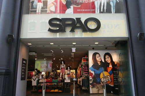 SPAO 服饰专卖明洞店