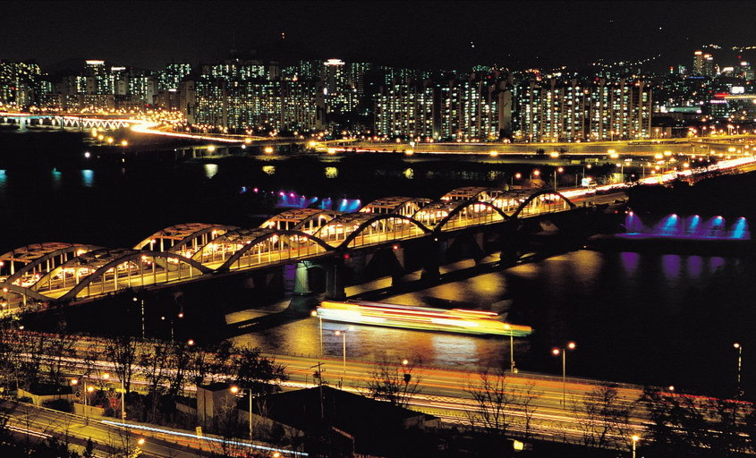 韩国夜景