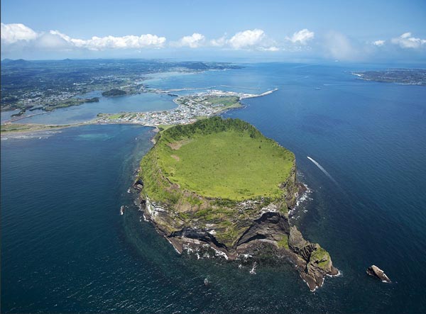 济州岛城山日出峰