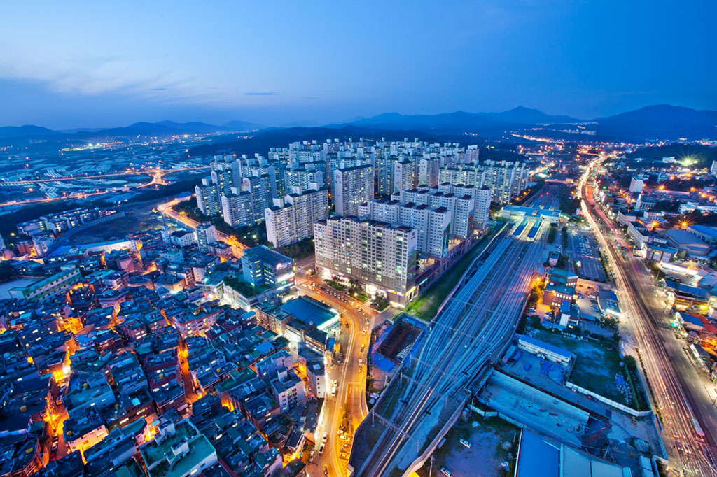 南扬州综合摄影场夜景