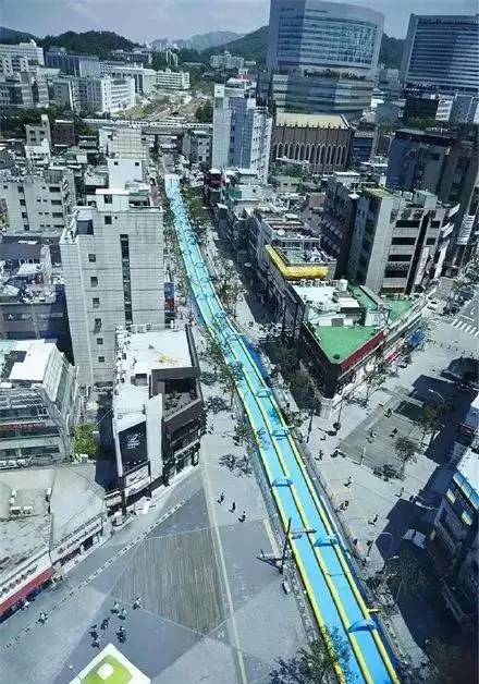 首尔新村将化身划水场迎接City Slide