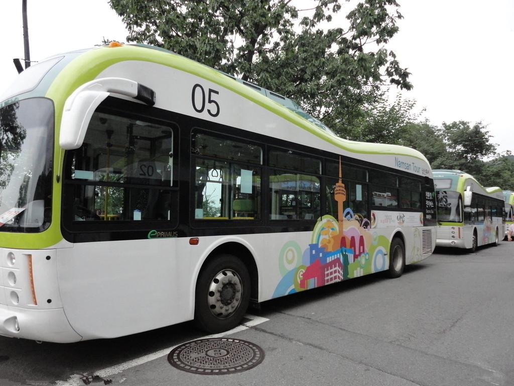 韩国公交车