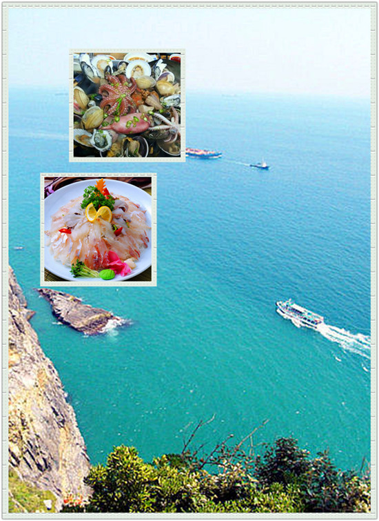 在釜山看海吃海鲜