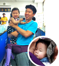 去韩国必买的——TODBI婴儿腰凳