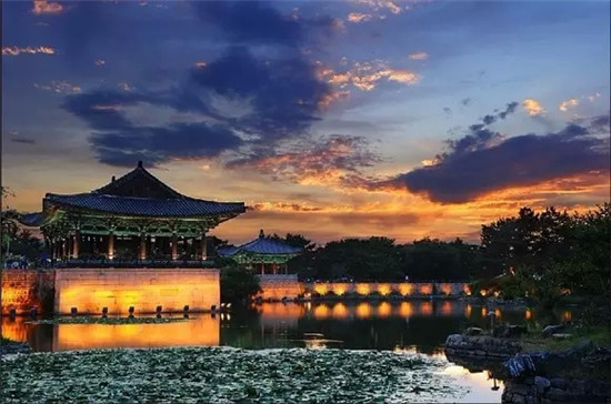 경주 안압지 庆州 雁鸭池