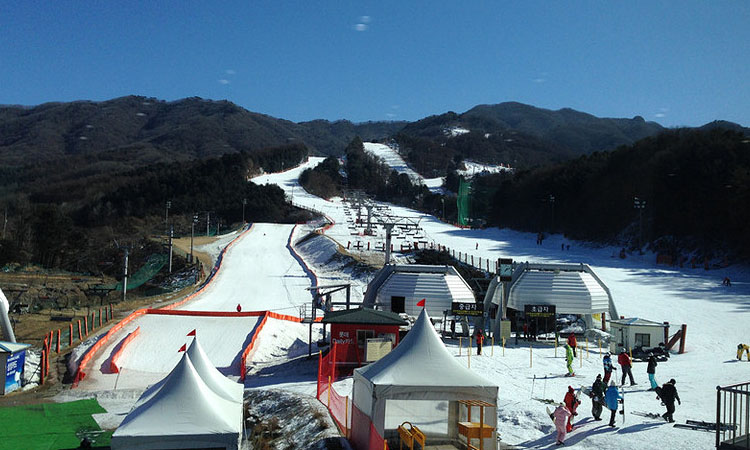 奇妙的熊城滑雪场