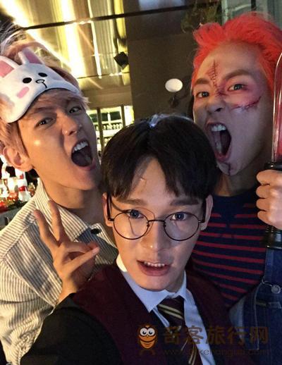 EXO伯贤、XIUMIN、CHEN