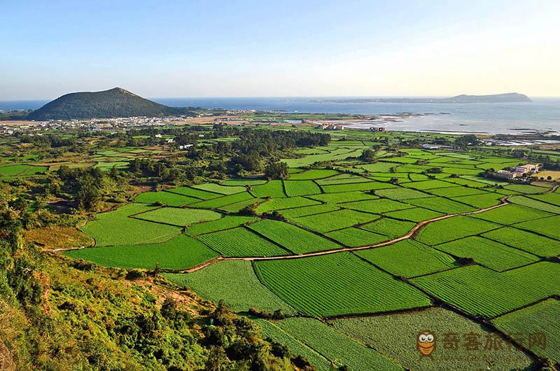 城 山日出 峰海边