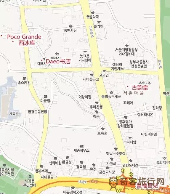 西村地图