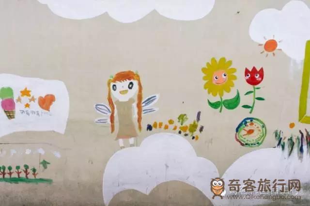 墙上的壁画