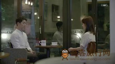 dal.komm COFFEE男女主角出现在韩剧中