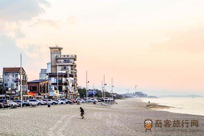 安木海岸江陵咖啡街